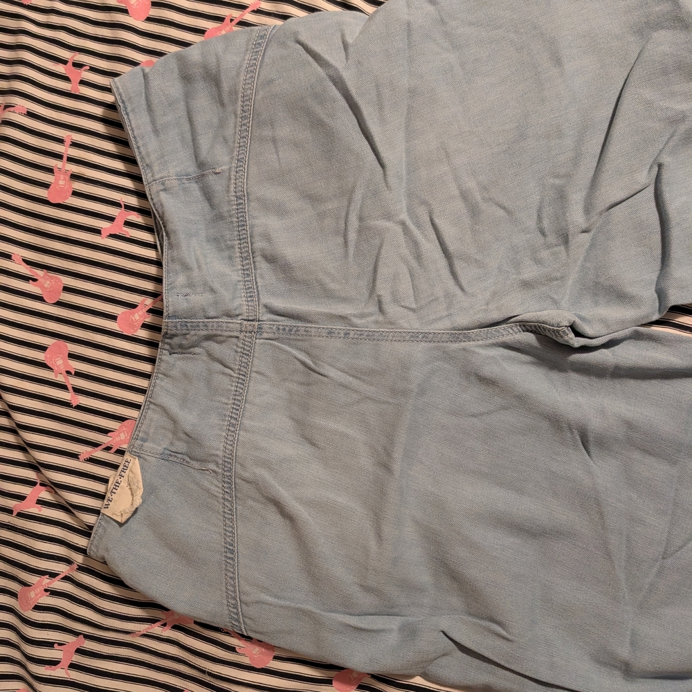 We The Free Denim Jeans in Light Blue - Picture 7 of 12